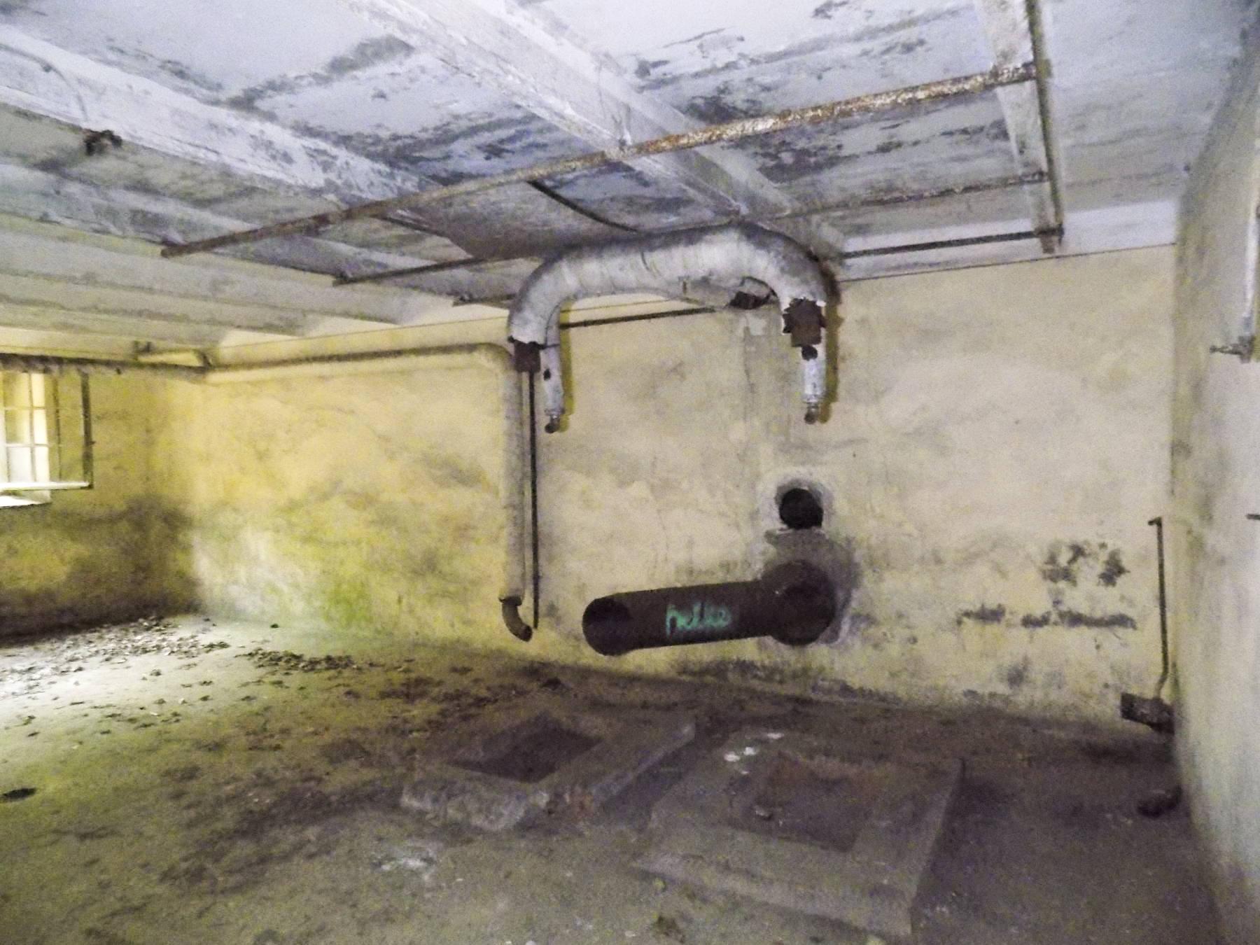 Ligne Maginot - LEMBACH - (Camp de sureté) - Chaufferie au rez-de-chaussée du bâtiment principal - luc.j