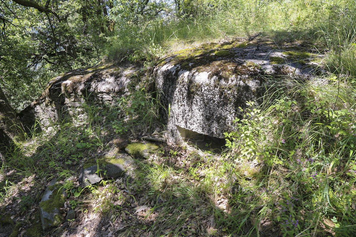 Ligne Maginot - LA VILLETTE 1 - (Blockhaus pour arme infanterie) - Vue face avant - Alain Perouffe