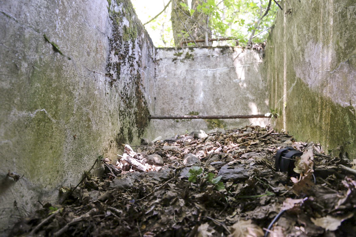Ligne Maginot - LA VILLETTE 3 - (Blockhaus pour arme infanterie) - Entrée en puits - Alain Perouffe