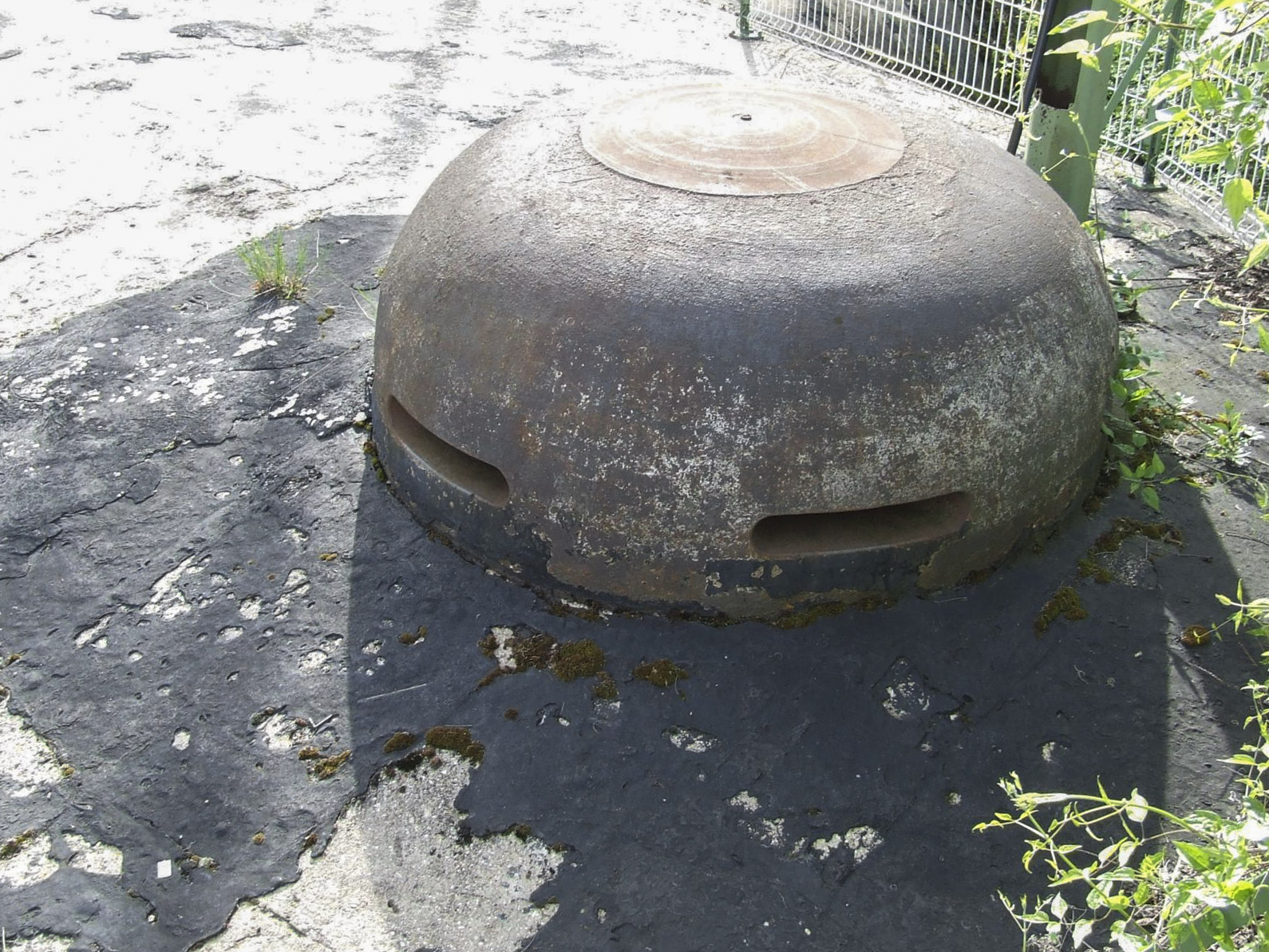 Ligne Maginot - O53 - GUENTRANGE SUD - (Observatoire d'artillerie) - L'observatoire cuirassé d'origine allemande sur la batterie sud. - STENGER Mathieu