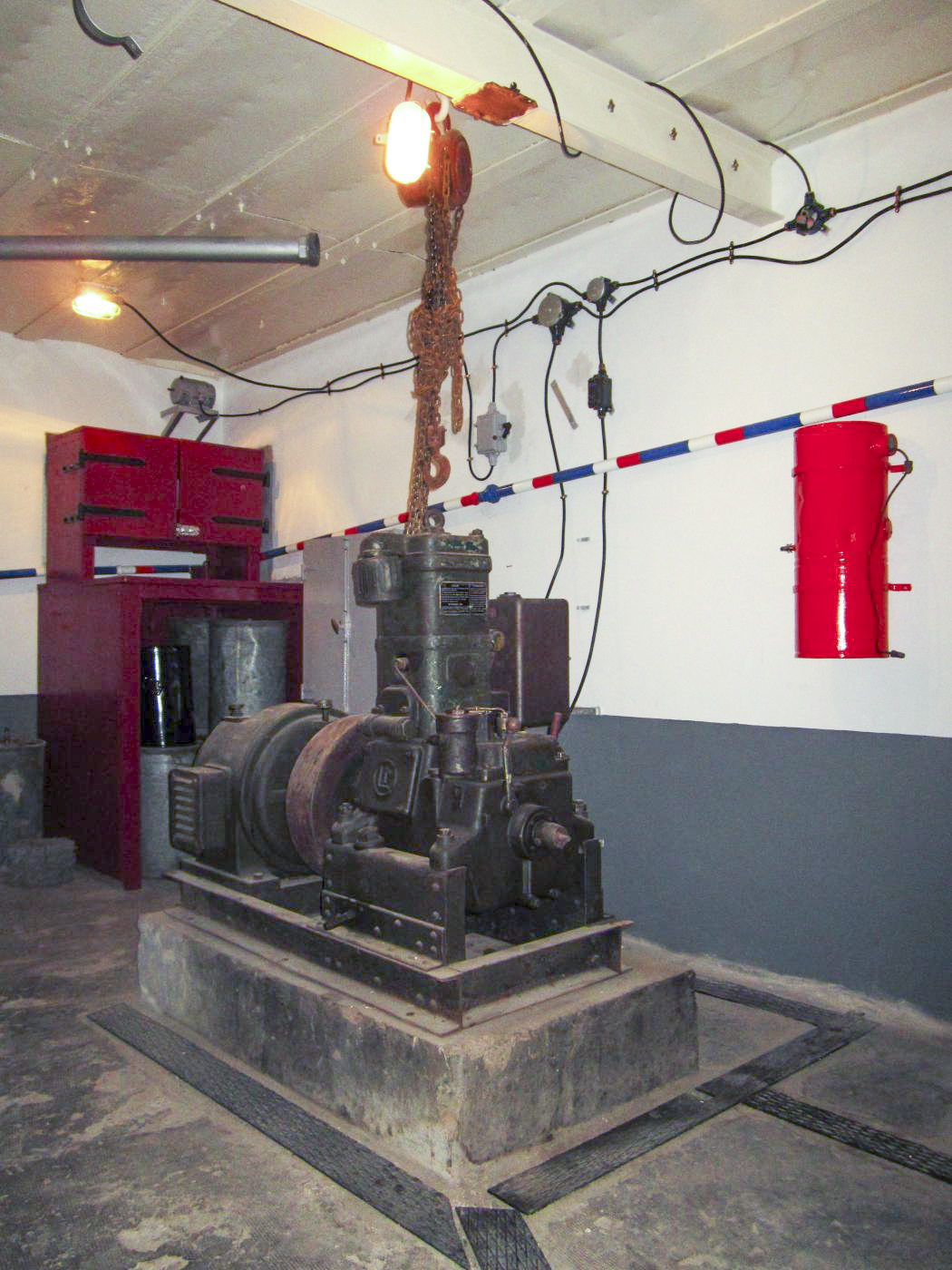 Ligne Maginot - 16/3 - KILSTETT - (Casemate d'infanterie - Double) - Usine
Groupe électrogène CLM 1PJ65 - Gregory Fuchs