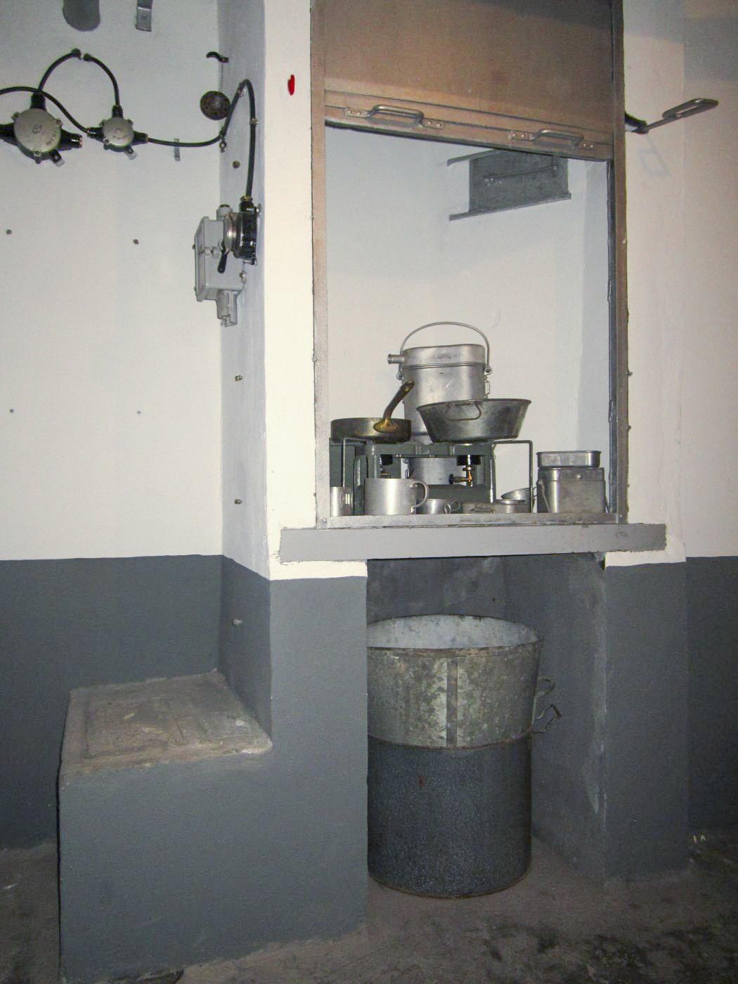 Ligne Maginot - 16/3 - KILSTETT - (Casemate d'infanterie - Double) - Usine
Niche pour le réchauffage des repas - Gregory Fuchs