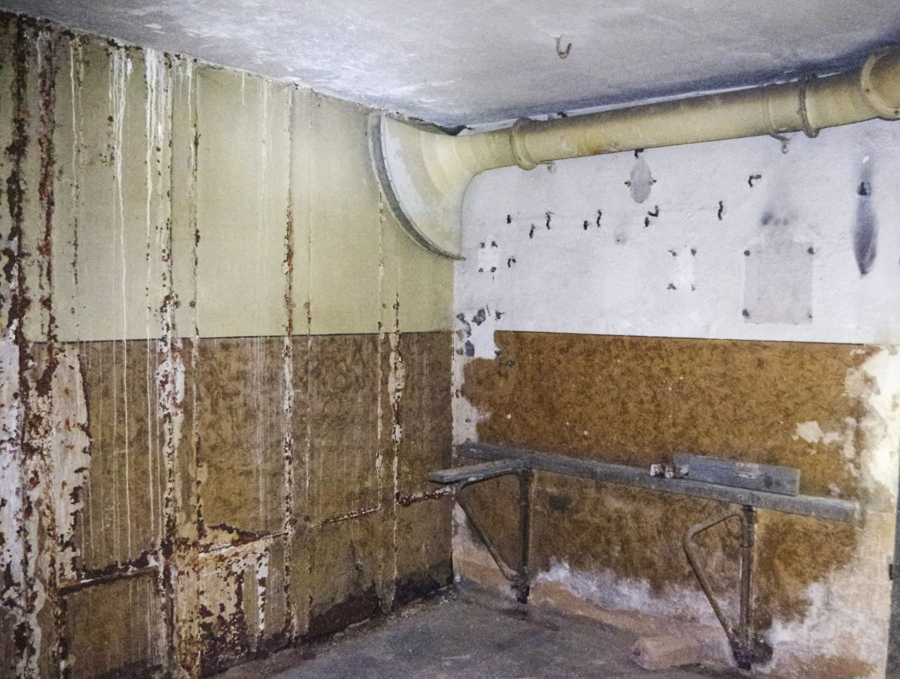 Ligne Maginot - METRICH NORD - C50 - (Casemate d'infanterie - Simple) - La chambre troupe dans l'étage inférieur. - STENGER Mathieu