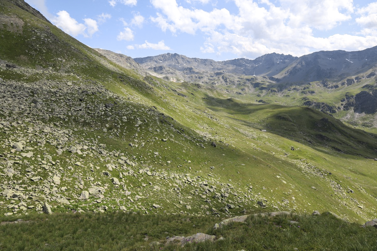 Ligne Maginot - COTE 2415 - (Blockhaus pour arme infanterie) - Plan feu du créneau sud, le Vallon de la Neuvache - Alain Perouffe