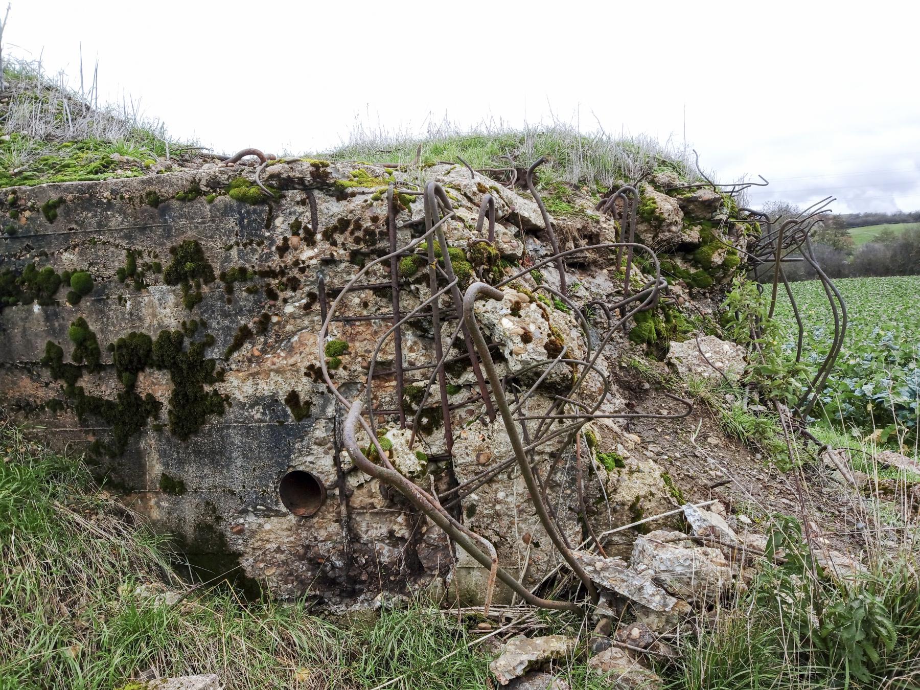Ligne Maginot - IMMEREN 5 - (Blockhaus pour arme infanterie) - L'entrée - Marc Fossoul