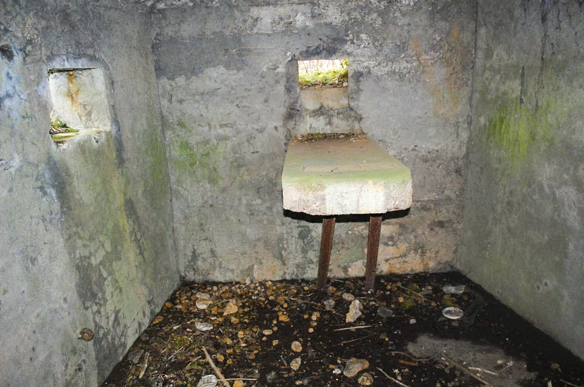 Ligne Maginot - DB18-D - FOND TOURNA - (Blockhaus pour arme infanterie) - L'ouvrage a son créneau de tir orienté vers le Nord-Est. - Christian RICHON/Devoitine520