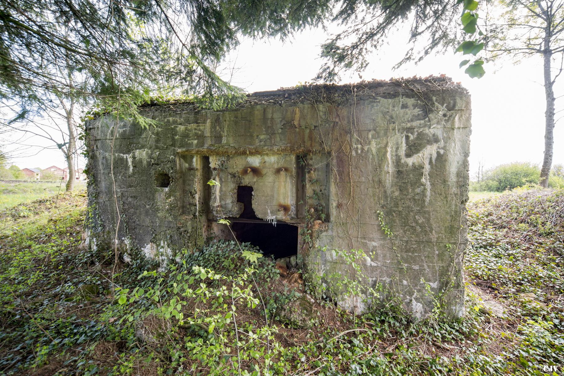 Ligne Maginot - DB202 - (Blockhaus pour canon) - L'entrée pour le canon - Lia VERMEULEN