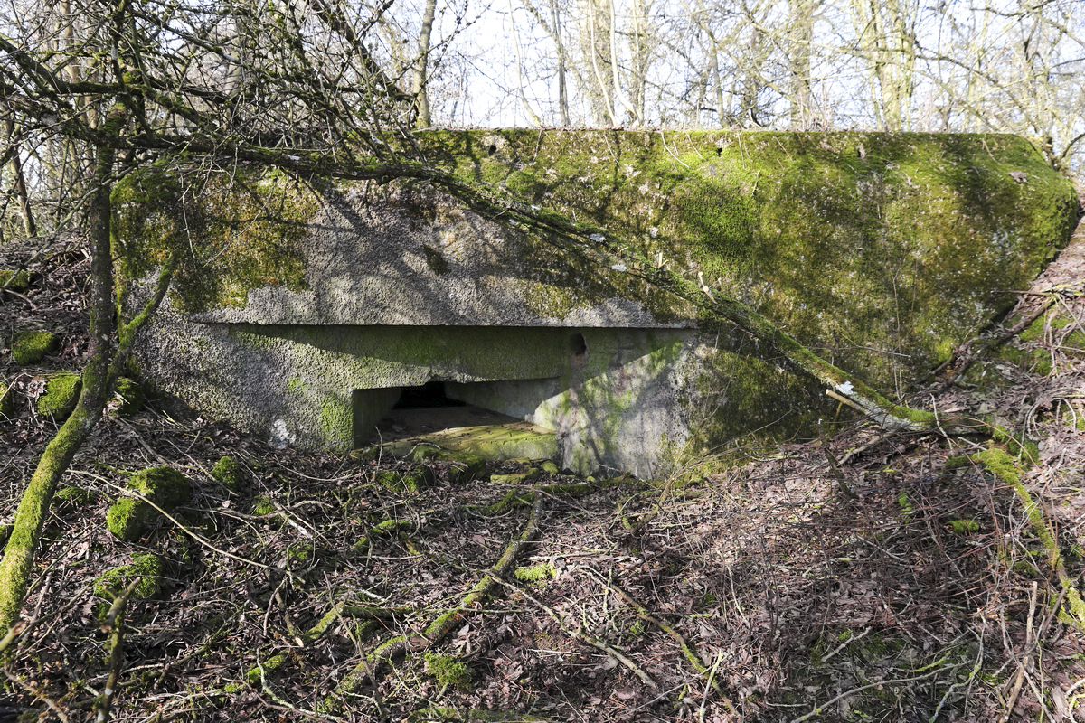 Ligne Maginot - DB19 - (Blockhaus pour arme infanterie) - Créneau sud
