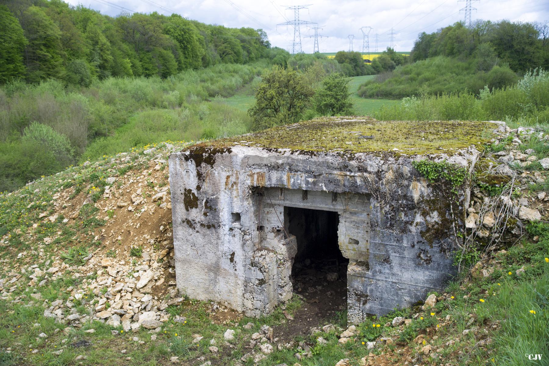 Ligne Maginot - DB241 - (Blockhaus pour canon) - L'entrée - Lia VERMEULEN