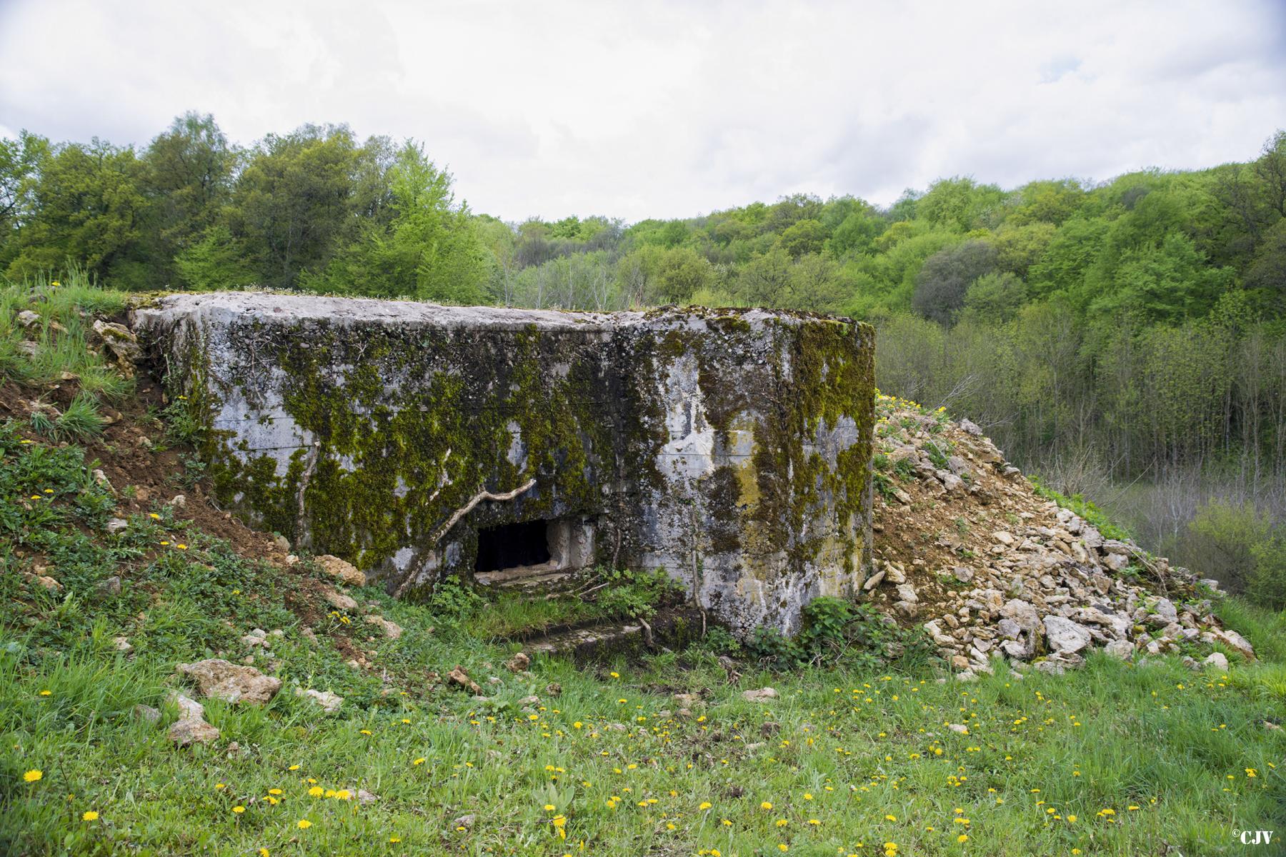 Ligne Maginot - DB241 - (Blockhaus pour canon) - Le blockhaus - Lia VERMEULEN