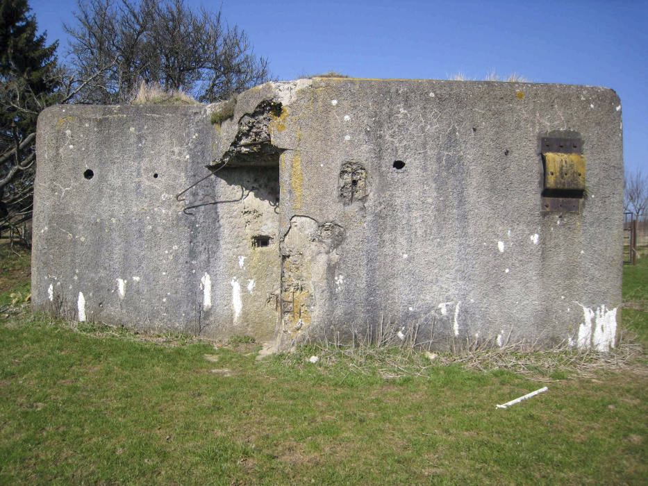 Ligne Maginot - JOPPECOURT - (Central téléphonique isolé) - Vue du coté