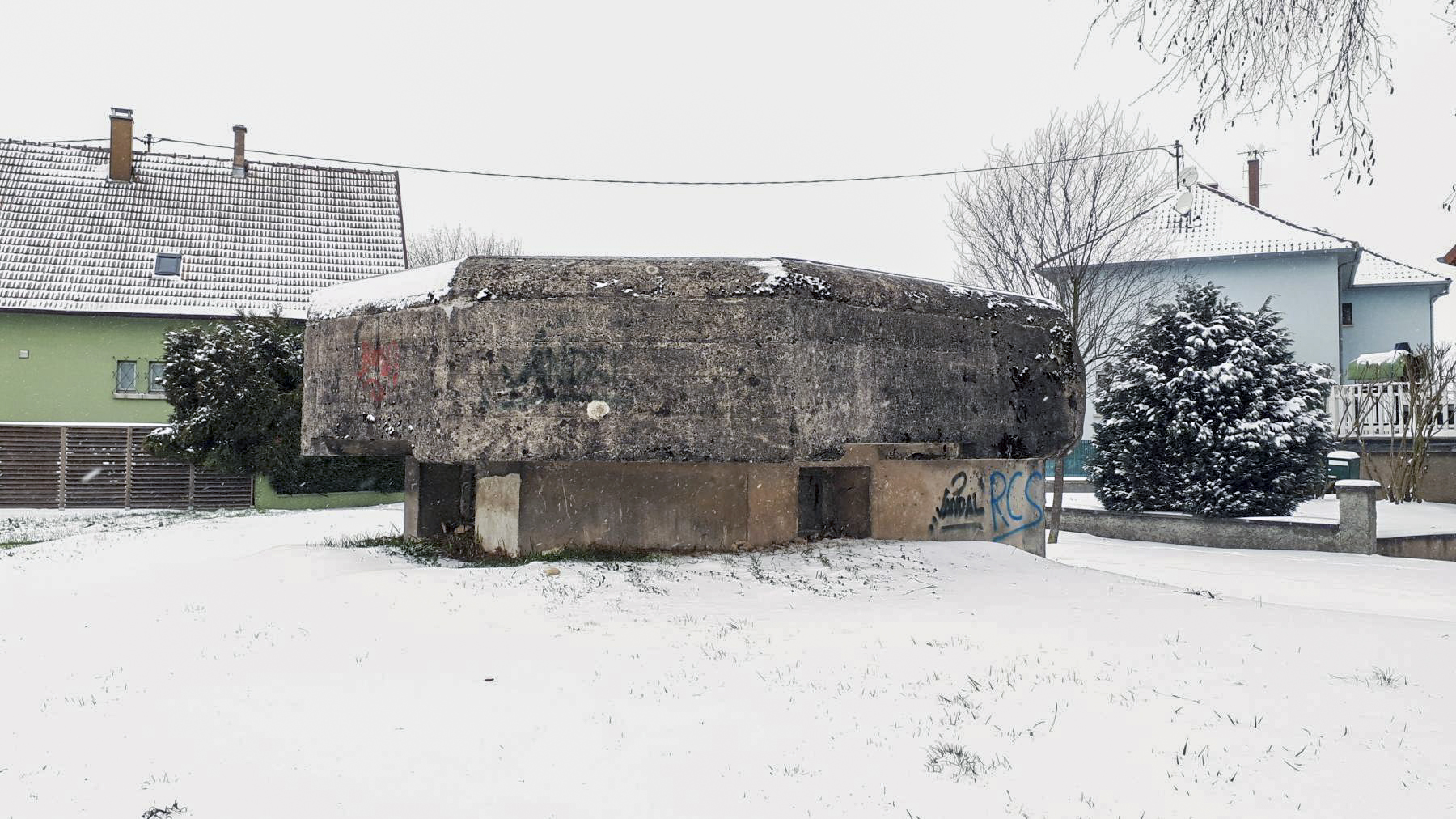 Ligne Maginot - SILWILLIGEN 1 - (Blockhaus pour arme infanterie) - Les deux créneaux - Gregory Fuchs