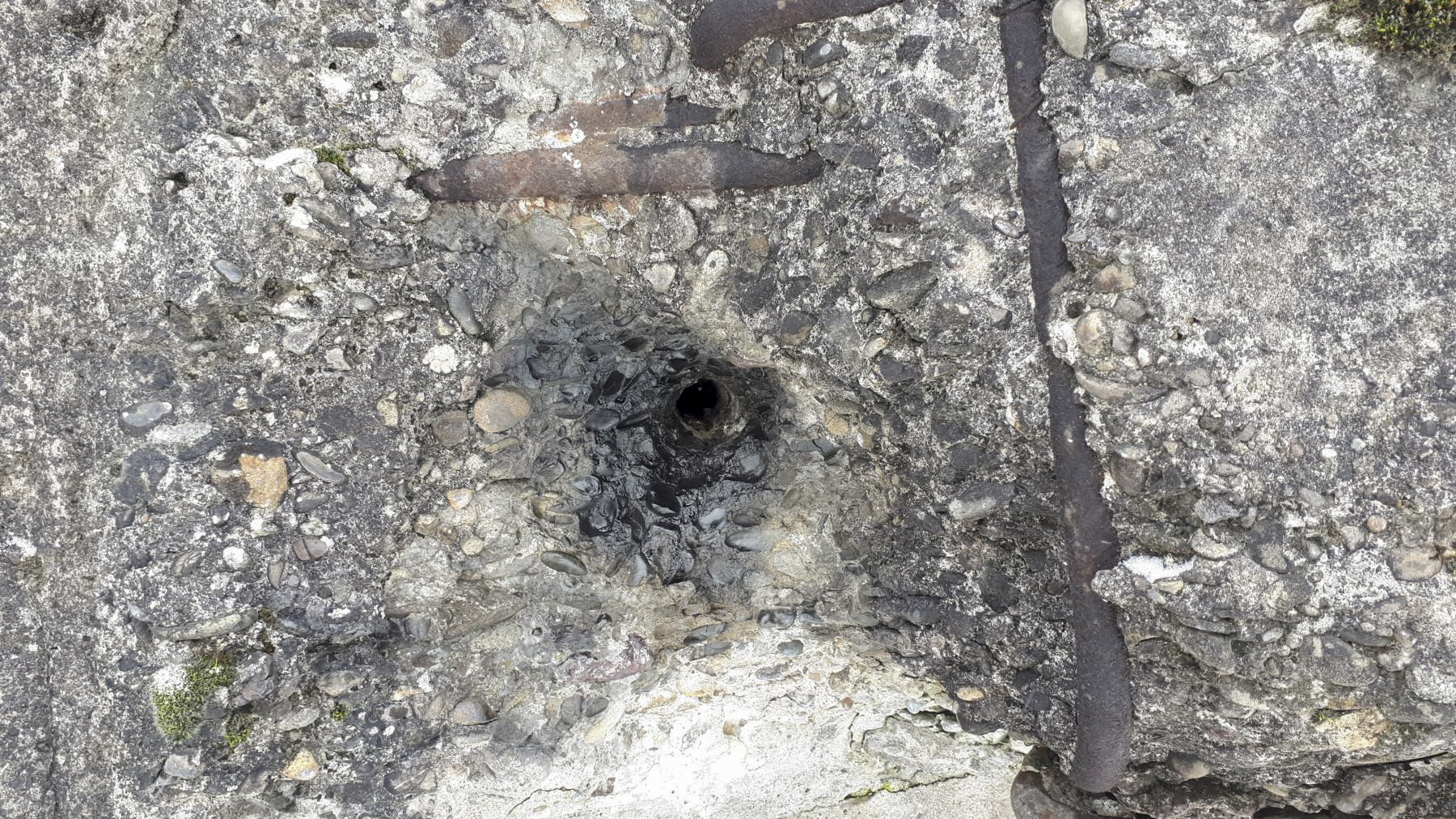 Ligne Maginot - SILWILLIGEN 1 - (Blockhaus pour arme infanterie) - Stigmate des combats de janvier 1945 - Gregory Fuchs