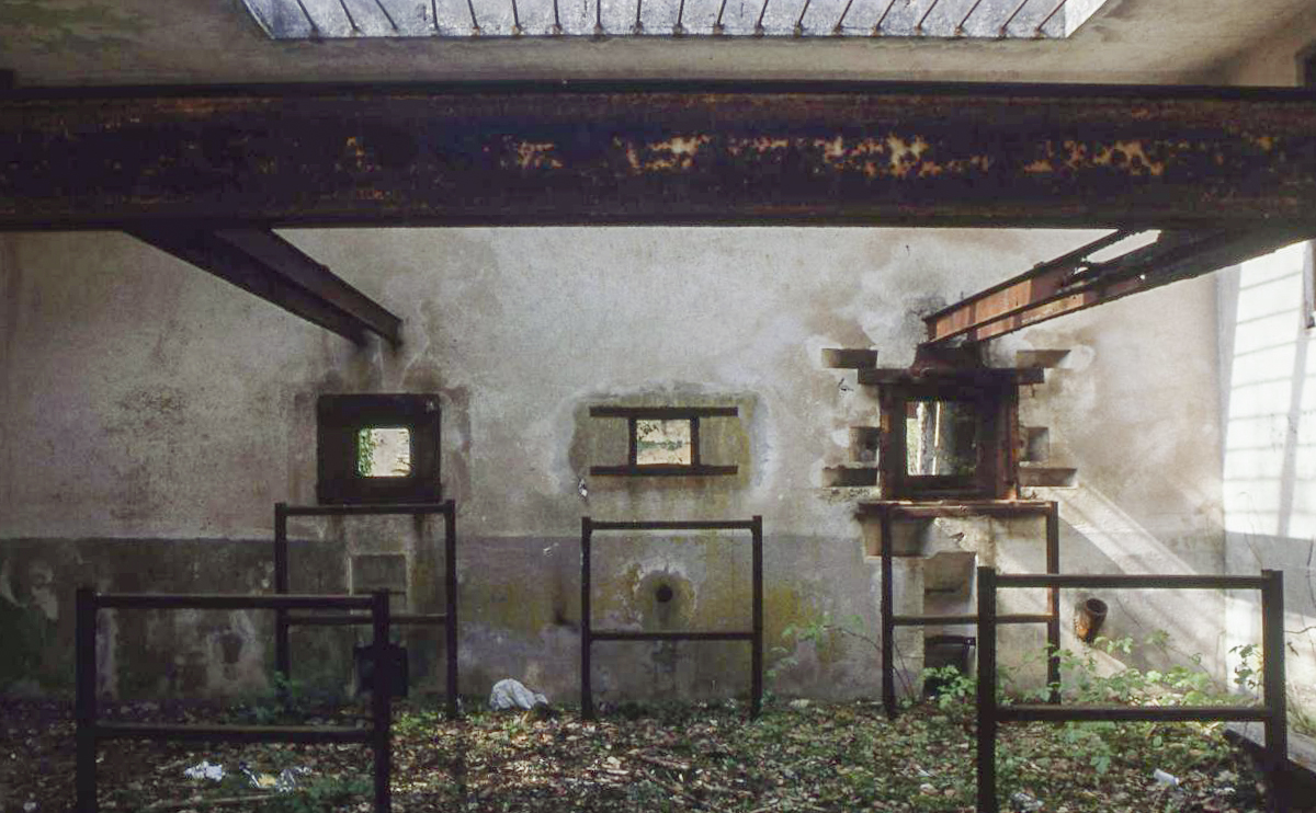 Ligne Maginot - ERROUVILLE EST - (Stand de tir) - Le stand de tir en 1993
Coté pile