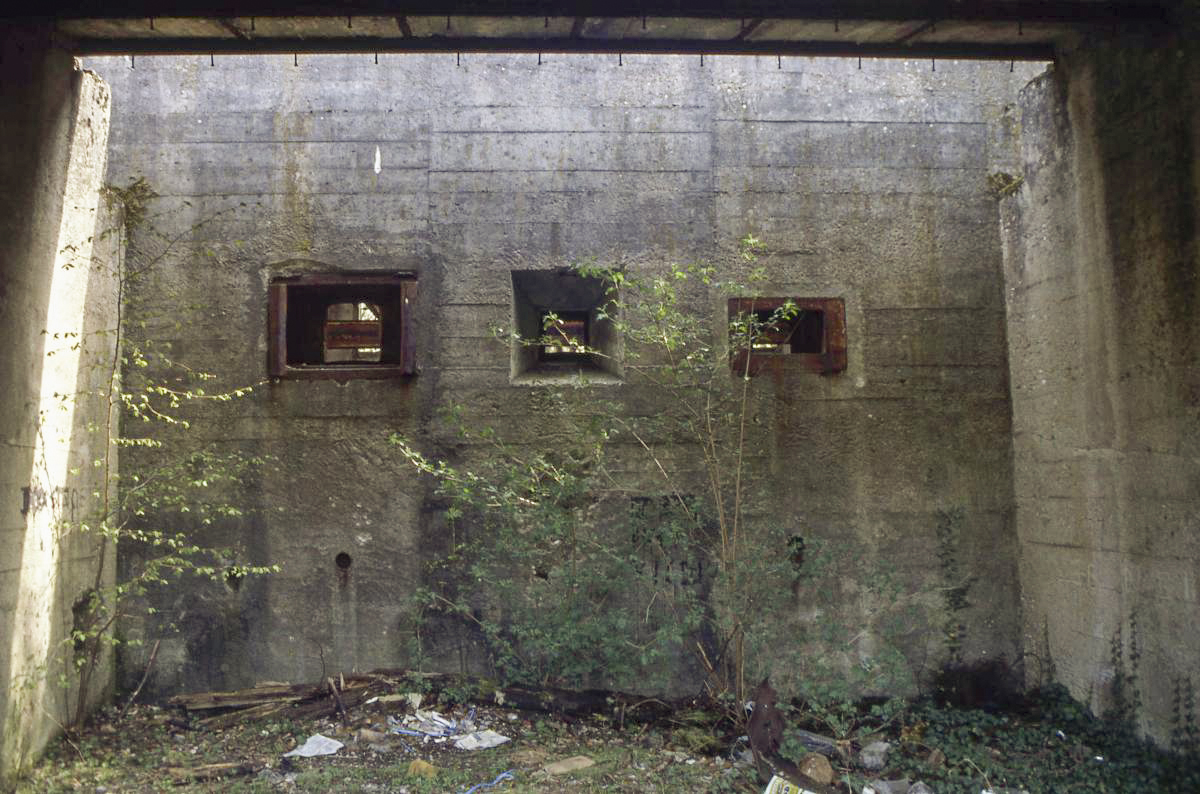 Ligne Maginot - ERROUVILLE EST - (Stand de tir) - Le stand de tir en 1993
Coté face