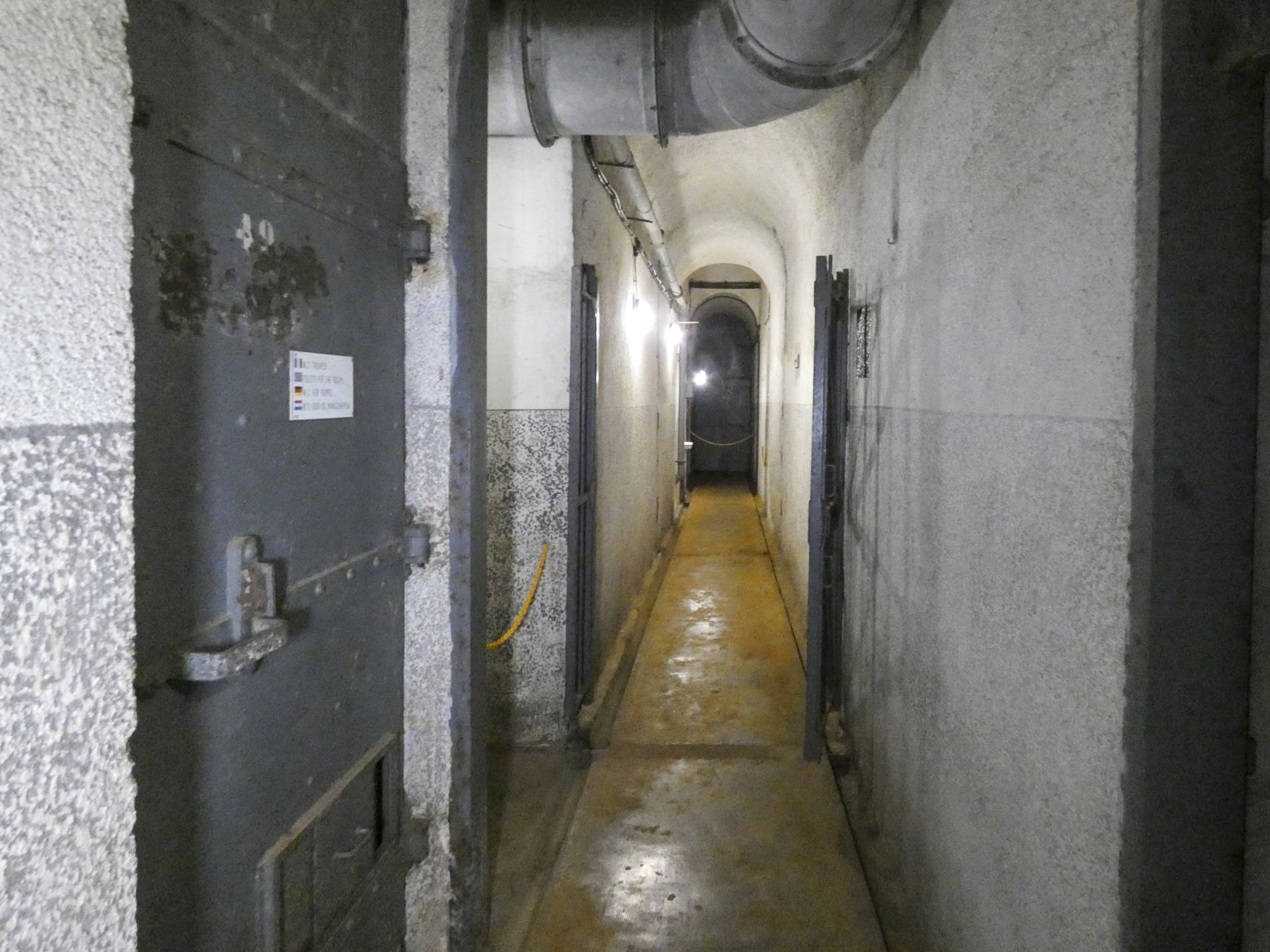 Ligne Maginot - FERMONT - A2 - (Ouvrage d'artillerie) - Une galerie du casernement - STENGER Mathieu