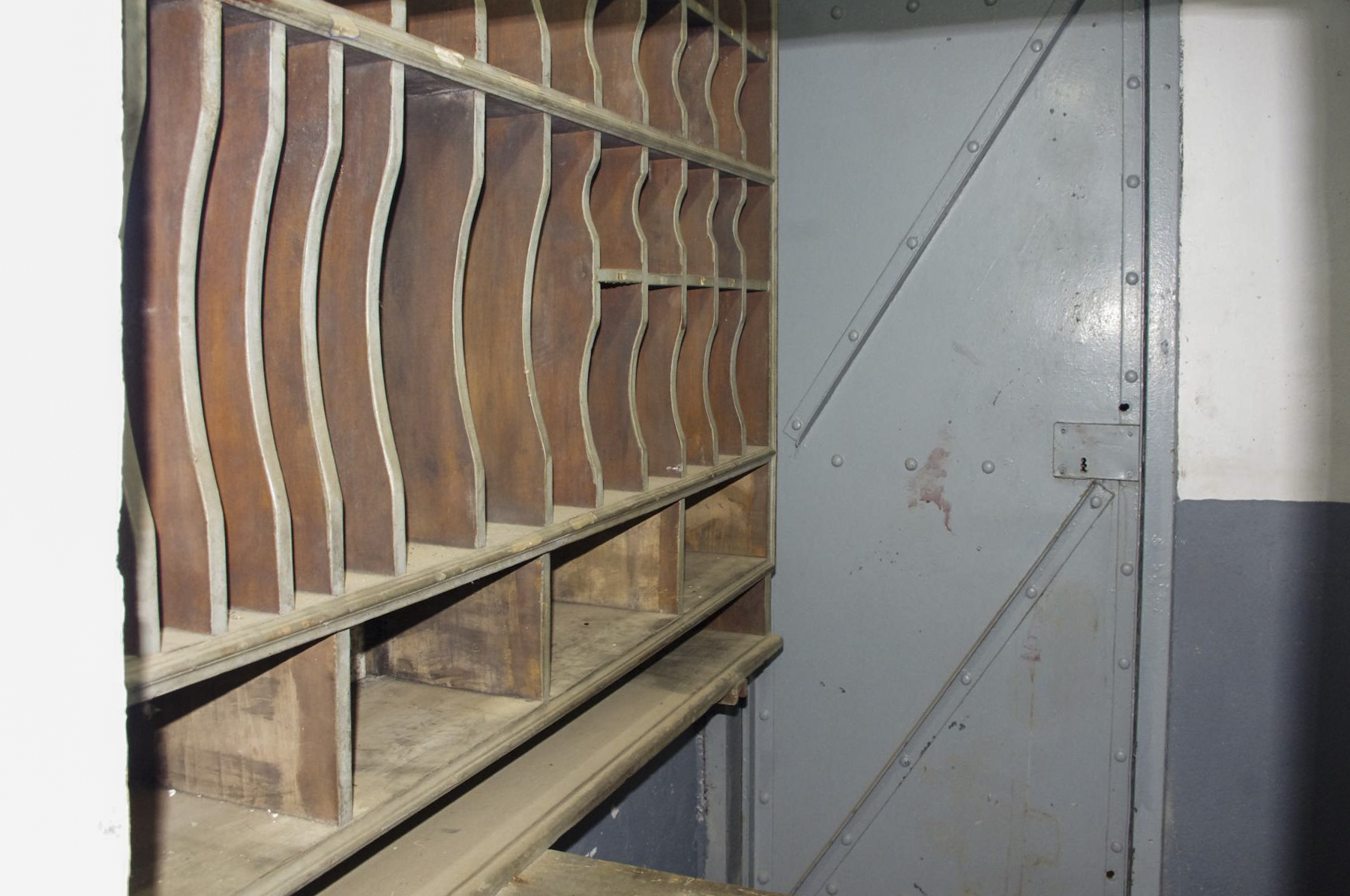 Ligne Maginot - FERMONT - A2 - (Ouvrage d'artillerie) - Casiers pour le courrier - STENGER Mathieu