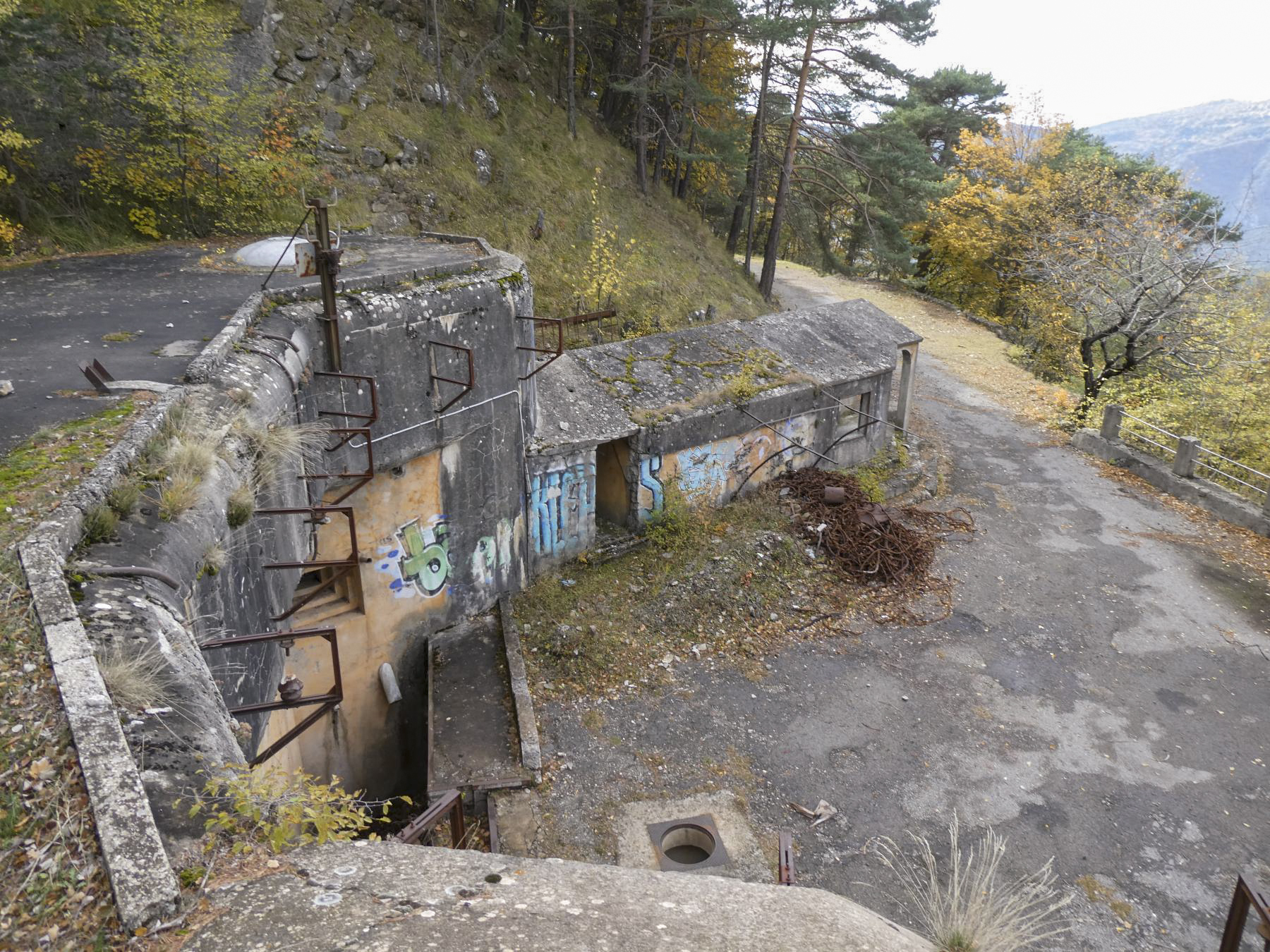 Ligne Maginot - MONTE GROSSO - POSTE DE GARDE - (Casernement) -  - ELLENA Daniel - CUNY Philippe