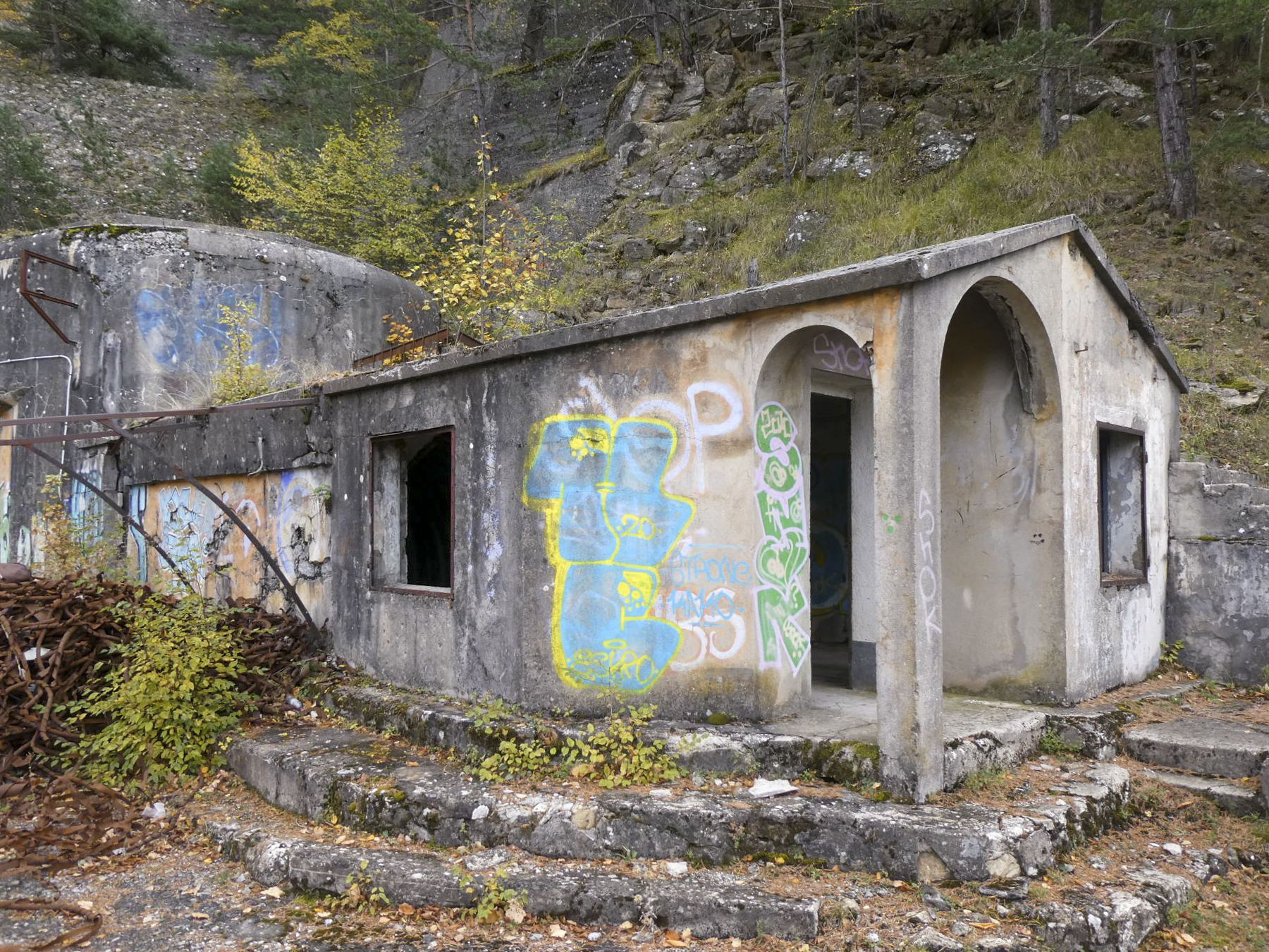 Ligne Maginot - MONTE GROSSO - POSTE DE GARDE - (Casernement) -  - ELLENA Daniel - CUNY Philippe
