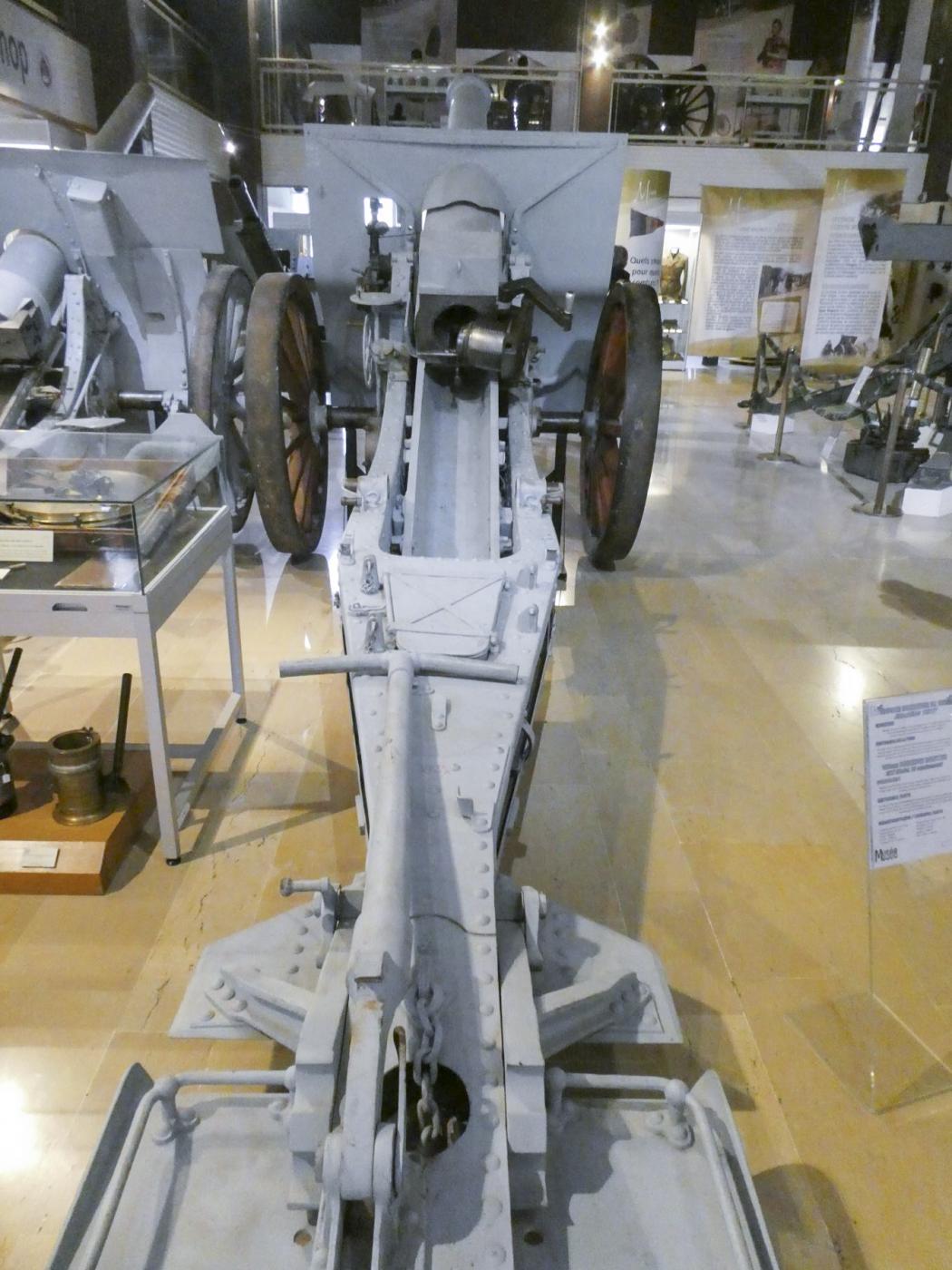 Ligne Maginot - Canon de 155 mm C Modèle 1917 Schneider - Obusier de 155 mm C Modèle 1917 Schneider
Musée de l'artillerie de Draguignan