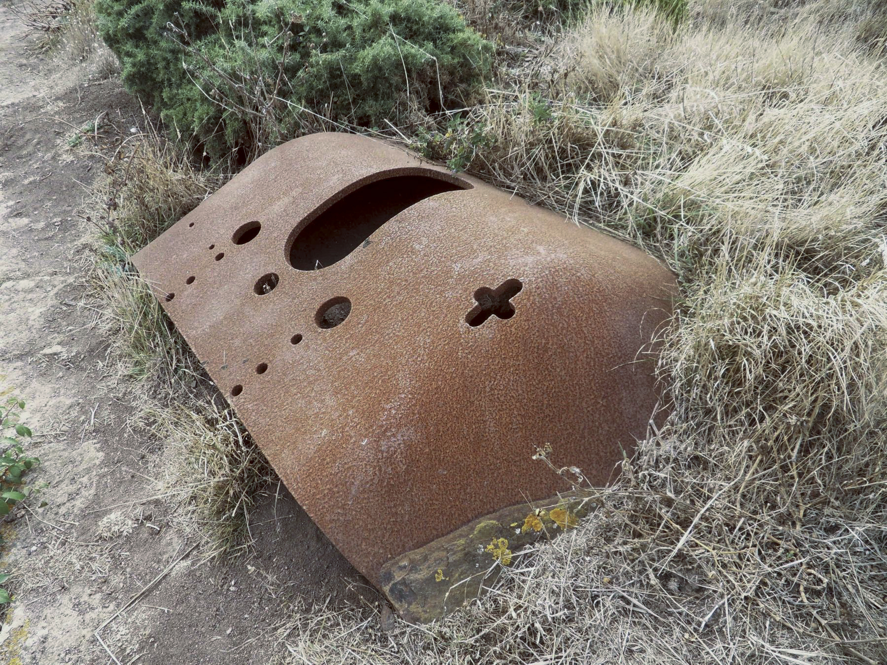 Canon de 95mm Mle 1888 sur affut G de Côte