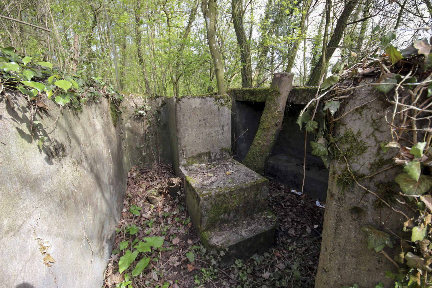 Ligne Maginot - ILLANGE (FESTE DE) - (Ouvrage d'artillerie) - Tranchée fortifiée