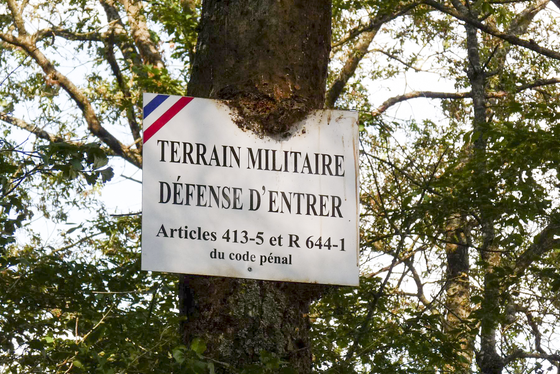 Ligne Maginot - 10T - (Chambre de coupure) - 3 panneaux de ce type autour de l'emprise de la chambre de coupure.... - Sylvie Laure LAMBERT