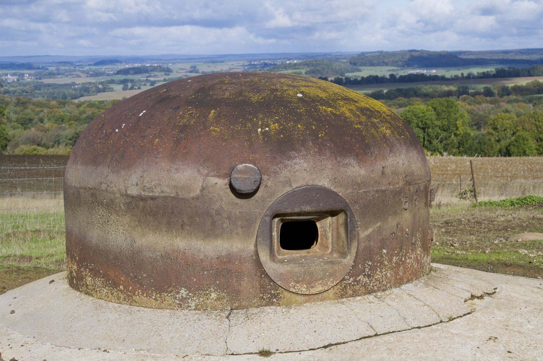 Ligne Maginot - LE CHESNOIS - CHENOIS - (Ouvrage d'artillerie) - Bloc 5
Cloche GFM Type B - Michel Teiten