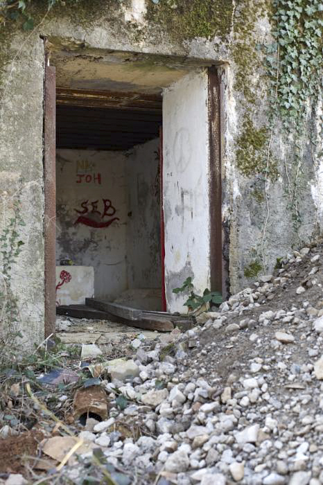 Ligne Maginot - CB305 - HOMESCHLOCH 1 - (Blockhaus pour canon) - Entrée - Arnault