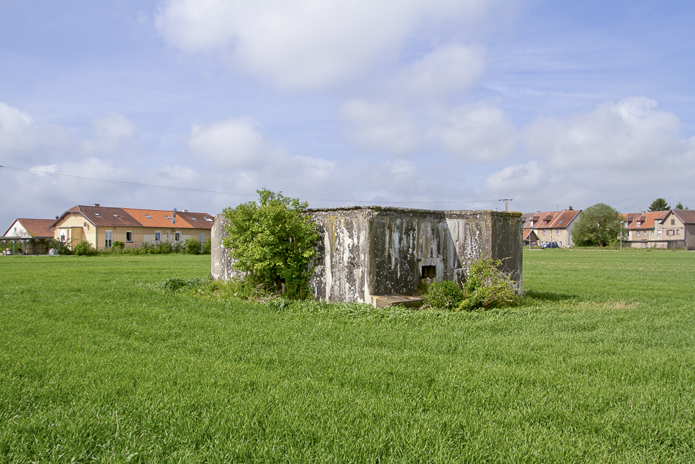 Ligne Maginot - CB344 - BREITENBAUM - (Blockhaus pour arme infanterie) - Face avant du blockhaus