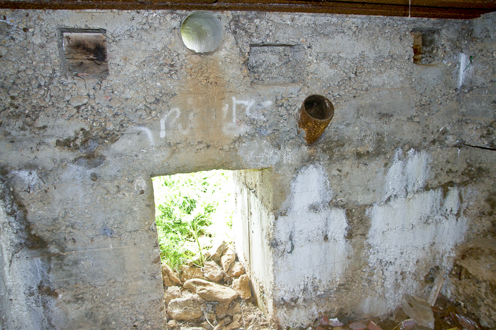 Ligne Maginot - CB344 - BREITENBAUM - (Blockhaus pour arme infanterie) - Vue intérieur de l'entrée