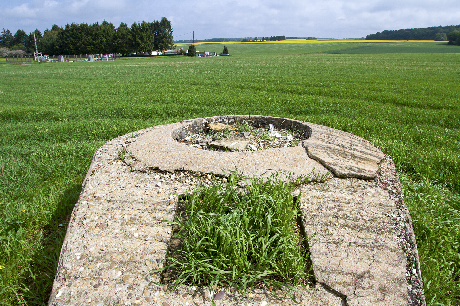 Ligne Maginot - CT91 - BREITENBAUM - (Cuve pour arme d'infanterie) - 