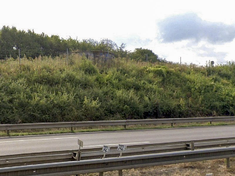 Ligne Maginot - ENTRANGE EST - (Abri) -  - Google StreetView