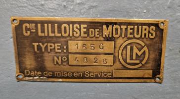 Ligne Maginot - CIMETIERE DU MONT DES BRUYERES - C2 - (Casemate d'infanterie - Simple) - Plaque moteur