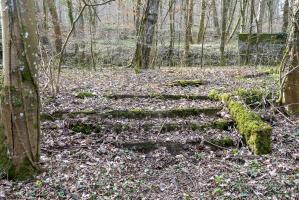 Ligne Maginot - ROCHONVILLERS - (Casernement) - Vestiges du casernement léger de l'ouvrage de Rochonvillers