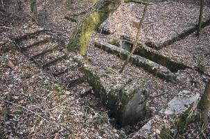 Ligne Maginot - ROCHONVILLERS (CASERNEMENT) - (Casernement) - Vestiges du casernement léger de l'ouvrage de Rochonvillers