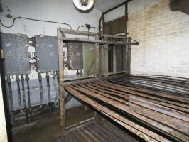 Ligne Maginot - FERMONT - A2 - (Ouvrage d'artillerie) - PC de l'ouvrage 
Les boitiers répartiteurs principaux se trouvent dans une chambre pour spécialistes téléphonistes