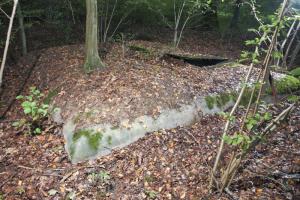Ligne Maginot - 25T (Chambre de coupure) - Vue générale de la chambre de coupure.