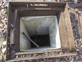 Ligne Maginot - H52 - (Chambre de coupure) - Le puits d'accès