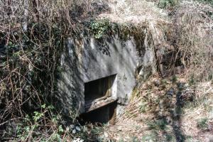 Ligne Maginot - AB329 - BAN SAINT JEAN NORD 1 - (Blockhaus pour canon) - L'entrée