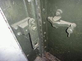 Ligne Maginot - FOUR A CHAUX - FAC - (Ouvrage d'artillerie) - Entrée munitions
Détail verrouillage de la porte blindée