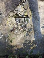 Ligne Maginot - LANGENSOULTZBACH - (Stand de tir) - Le créneau dans le mur d'aile droit