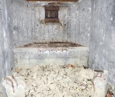 Ligne Maginot - BB21-D - GRESSES WALD - (Blockhaus pour arme infanterie) - La chambre de tir.