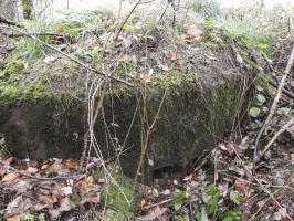 Ligne Maginot - LEGERET NORD 6 - (Blockhaus pour arme infanterie) - La façade de tir.