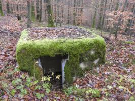 Ligne Maginot - LEGERET EST - (Blockhaus pour arme infanterie) - L'entrée du blockhaus.