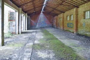 Ligne Maginot - LEMBACH - TêTE D'ANTENNE - (Infrastructure ferroviaire) - Hangar annexe
Voie de 60
