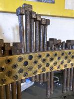 Ligne Maginot - Tourelle démontable mle 35 37 - Circulaire avec les cames réglables permettant d'adapter la hausse au terrain 
Détail