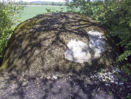 Ligne Maginot - 41C/3 - BLEINFELD SUD - (Blockhaus pour arme infanterie) - Coupole vue du dessus vers le nord-est