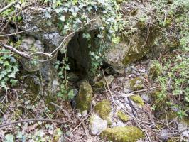 Ligne Maginot - WOLFGANTZEN NORD OUEST 4 - (Blockhaus pour arme infanterie) - Galerie allant jusqu’à la coupole détruite