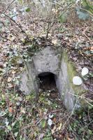 Ligne Maginot - WOLFGANTZEN NORD OUEST 4 - (Blockhaus pour arme infanterie) - Entrée de la coupole avec inscription 1935 date de la réalisation.